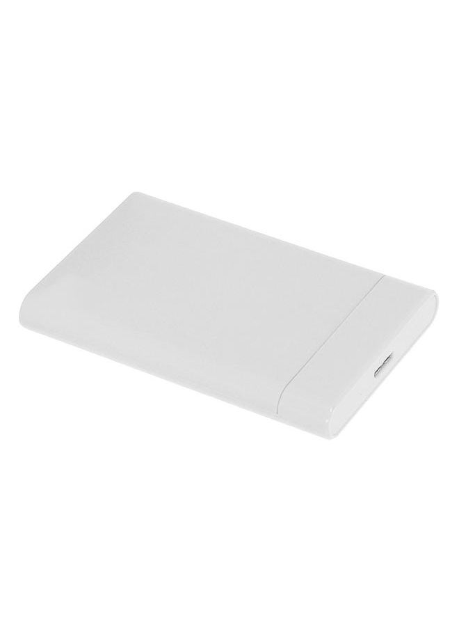 Thoraya - 2.5 Inch Portable External Hard Drive USB3.0 High Speed Read and Write Ultra-thin External Hard Drive for PC/Mac/Laptop/PS5/Xbox One White 1TB - Image 1