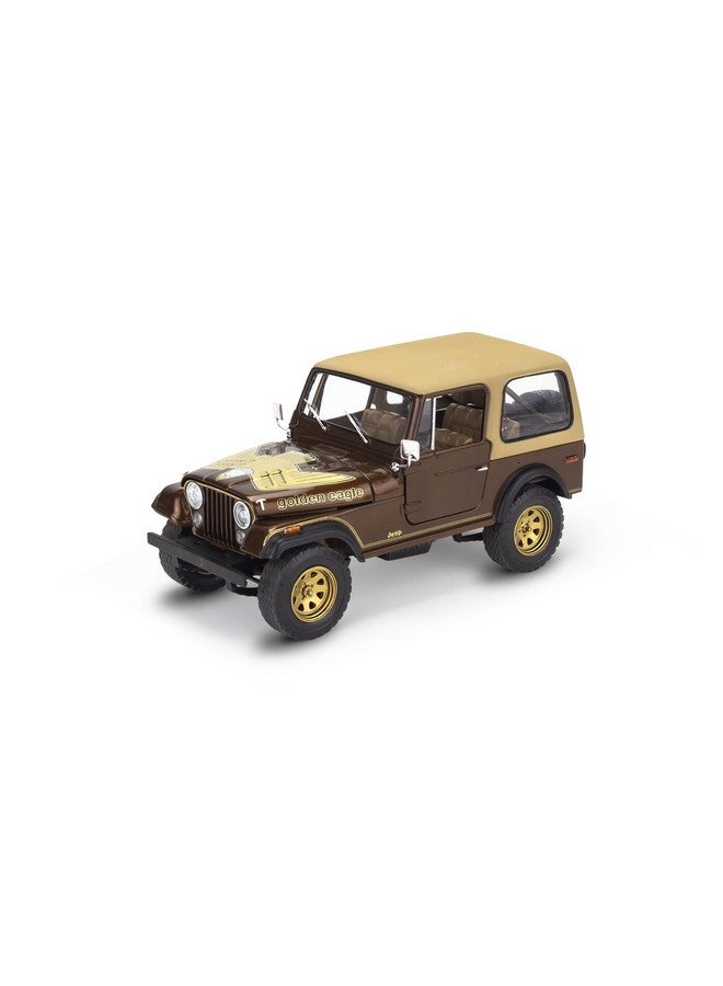Revell Level 5 Model Kit 1977 Jeep CJ-7 2-in-1 Kit 1/24 Scale Model - Image 2