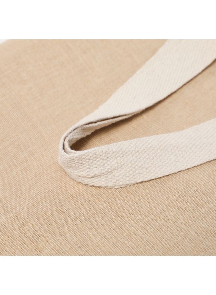 BYFT Unlaminated Juco Tote Bags (Natural) Reusable Eco Friendly Shopping Bag (35.56 x 40.64 Cm) Set of 6 Pcs - Image 4