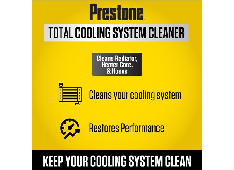 Prestone AS105 Total Cooling Syststem Cleaner for Radiator, Heater Core, and Hoses, 22 oz., 1 pack , (Packaging May vary) - Image 2