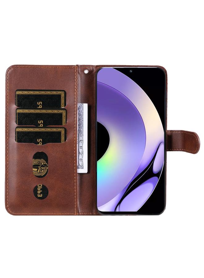 اس-توب جراب هاتف Realme 10 4G Global من جلد العجل بسحاب - Image 4