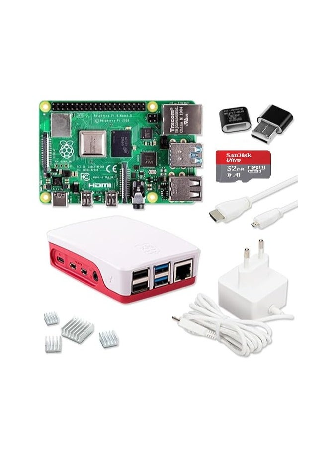 Raspberry Pi Raspberry Pi 4 Model  Development Board Kit  - Image 1