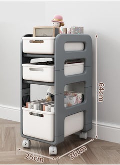 3-Tier Metal Rolling Storage Cart,Rolling Shelves Storage Cart, Trolley Kitchen Organizer Rolling Desk with Locking Wheels,Utility Rolling Cart Slide Out Organizer for Kitchen, Bathroom, Laundry, Narrow Places - pzsku/Z946472D0889F35B05478Z/45/_/1740985948/89c6b48f-2a1e-49ca-9d7a-34792ba8ddc1