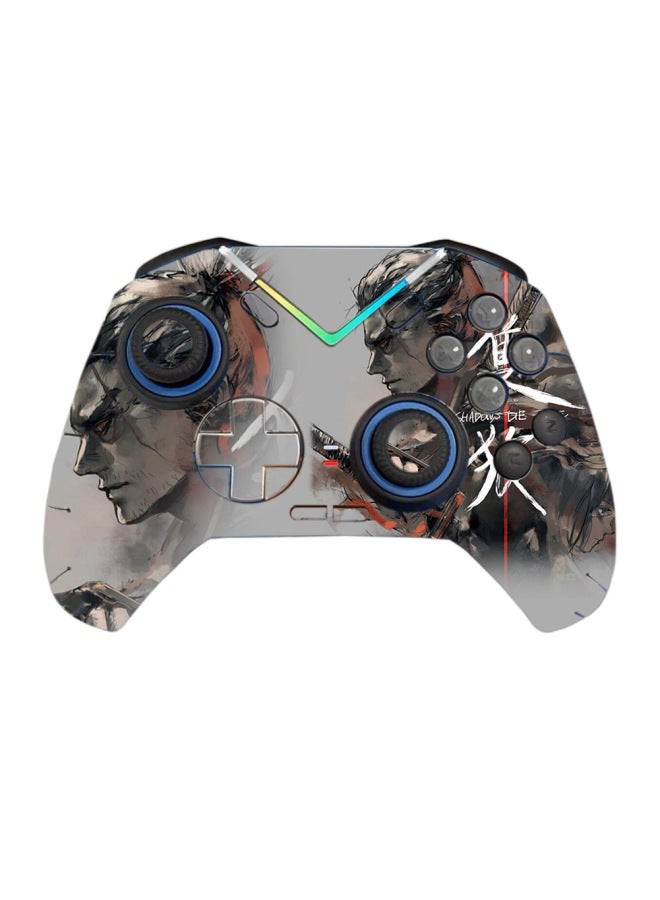 general Black Samurai 4 4Pro Handle Sticker Handle Pain Sticker Frosted Protective Sticker Paper Film Skin Sticker-Color:TN-HWS4-0124 - Image 1