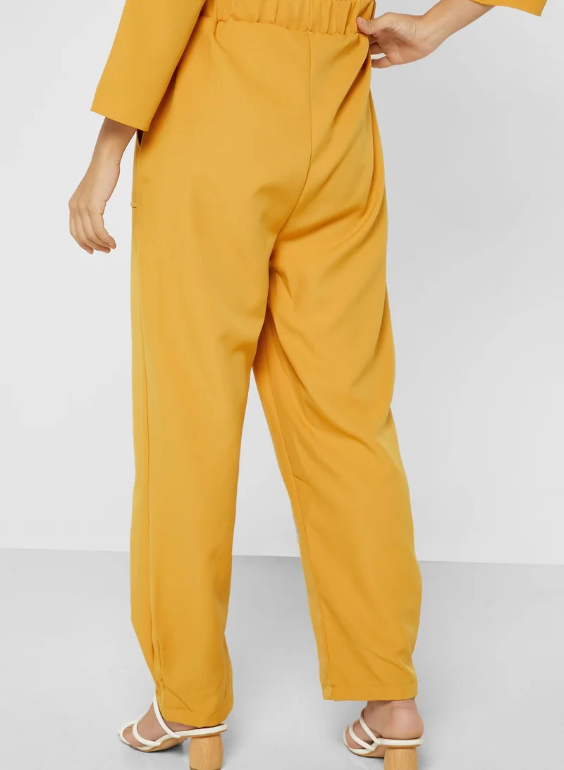ELEGANZA High Waist Pants