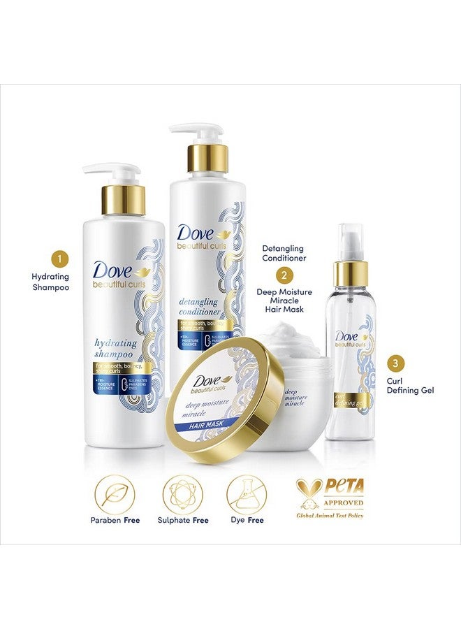 Dove شامبو خالي من الكبريتات للشعر المجعد 380 مل، للشعر المجعّد الجميل - Image 5