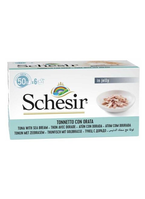 Schesir - Cat Multipack Can Tuna with Seabream