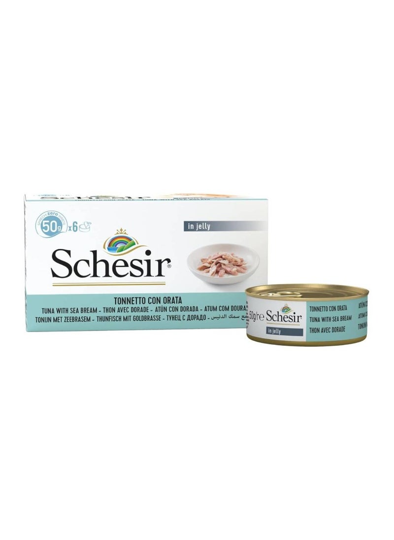 Schesir - Cat Multipack Can Tuna with Seabream