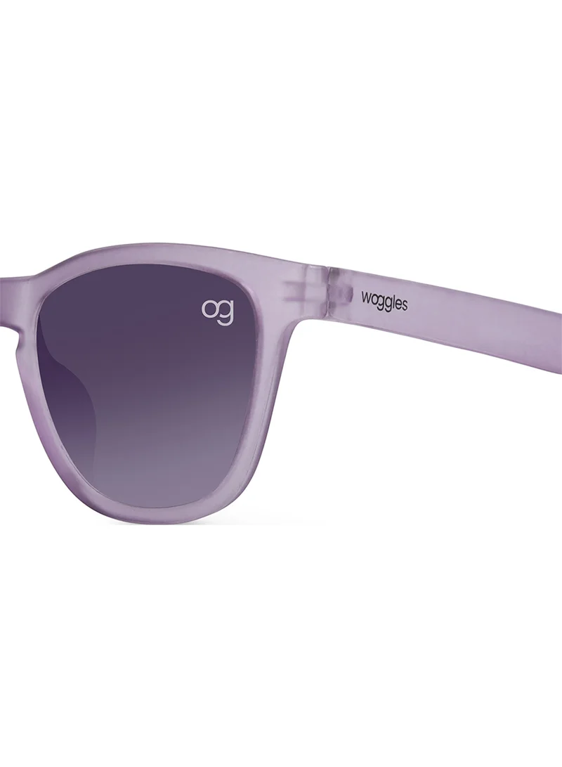 Woggles Shinecore Purple Square Kids Sunglasses