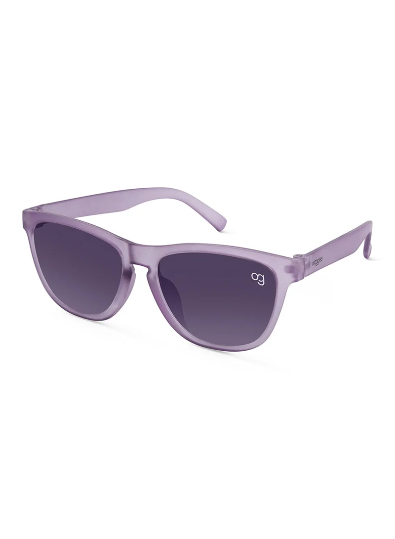 Woggles Shinecore Purple Square Kids Sunglasses