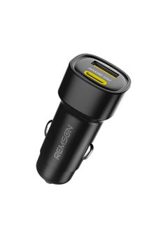 Remson Remson Neo Power Car Charger PD 48W 1 USB-C Port/ 1 USB-A Port Fast Charging Compatible For iPhone 16 Pro/ Pro Max/16/15/14/13/12, Galaxy, S24/S23/S22/S21, iPad Pro 6/Air 5  - Image 1