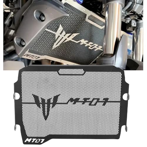 FREAXLL Motocycle Radiator Grille Guard Fit for MT07 MT-07 FZ-07 2018 2019 2020 2021 2022 2023 2024 2025 - Image 1