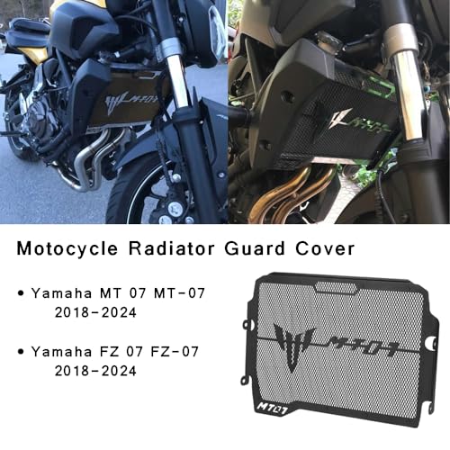 FREAXLL Motocycle Radiator Grille Guard Fit for MT07 MT-07 FZ-07 2018 2019 2020 2021 2022 2023 2024 2025 - Image 2