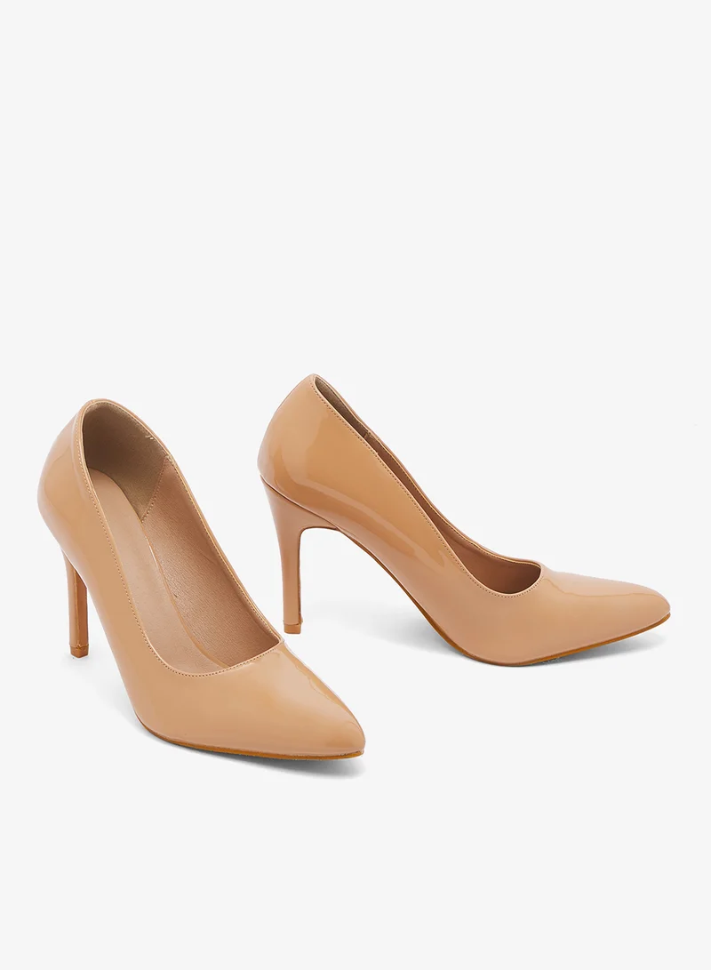 ELLA Beige Classic High Heel Stiletto Pumps for Women | Best Price UAE