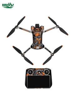 Sunnylife Drone+Remote Control Protective Sticker For DJI Mini 3 Pro RC Version(Irimitent Eagle)