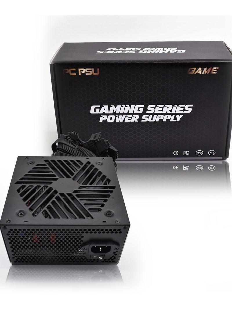 Generic 750W Power Supply 80 Plus Bronze Certified 120mm Fluid Dynamic Bearing Fan Power Supply  - Image 1