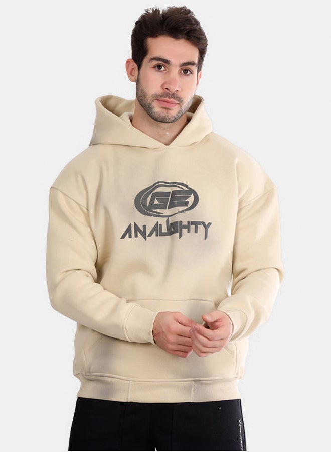 WHITE RABBIT Trendy Printed  Hoodie - Image 1