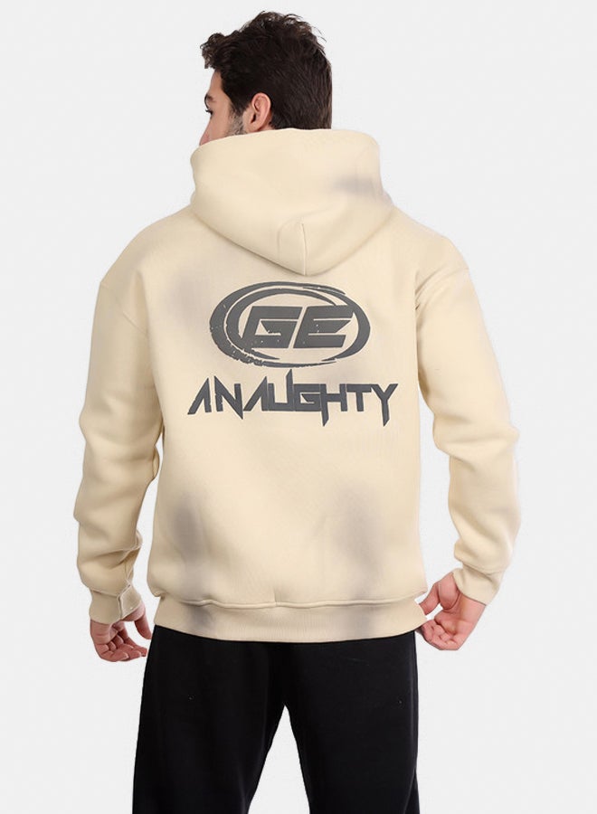 WHITE RABBIT Trendy Printed  Hoodie - Image 4