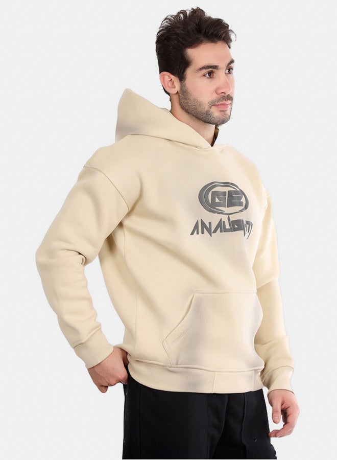 WHITE RABBIT Trendy Printed  Hoodie - Image 3