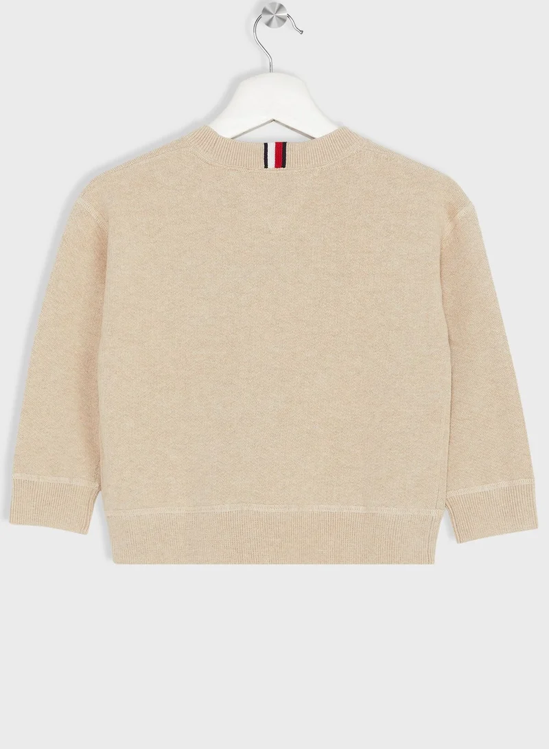 TOMMY HILFIGER Kids Varsity Sweater