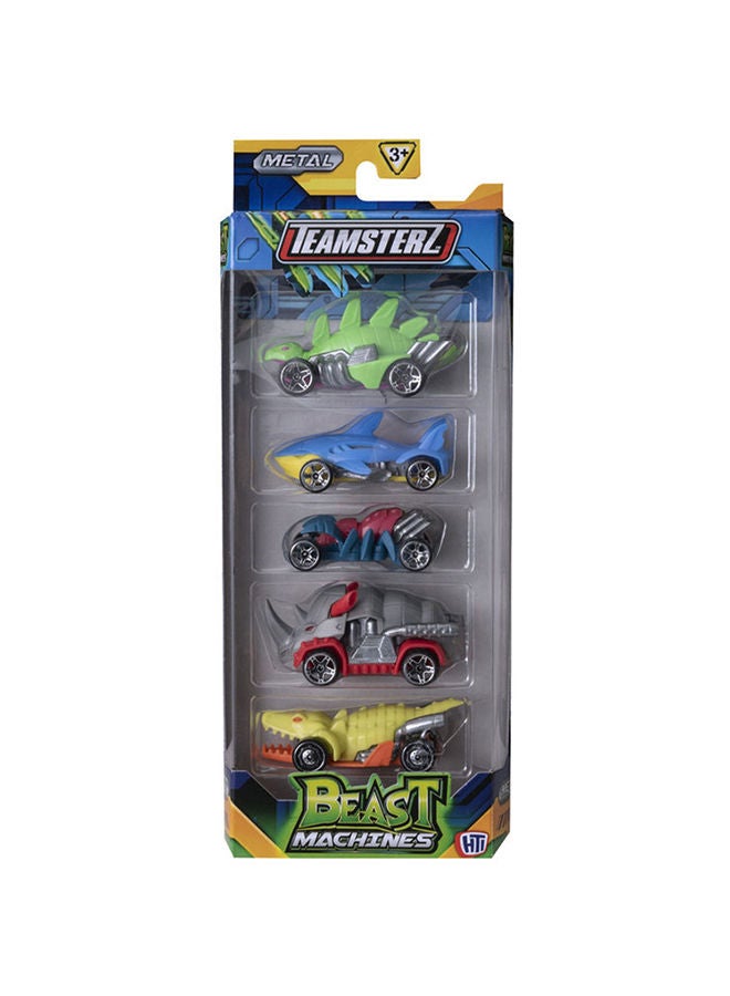 Teamsterz Beast Machine Die-Cast 5 Pack – Die-Cast Toy Car for Kids & Collectors - Image 4