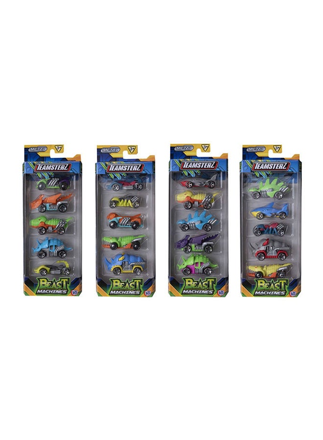 Teamsterz Beast Machine Die-Cast 5 Pack – Die-Cast Toy Car for Kids & Collectors - Image 1