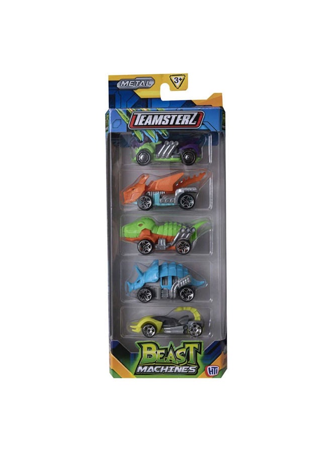 Teamsterz Beast Machine Die-Cast 5 Pack – Die-Cast Toy Car for Kids & Collectors - Image 2