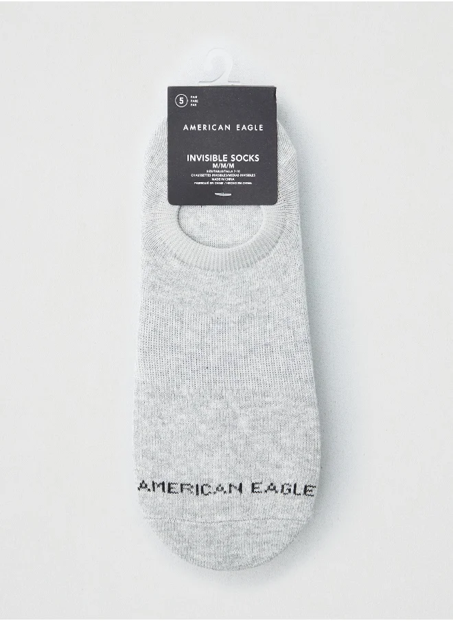 American Eagle AEO Invisible Socks 5-Pack