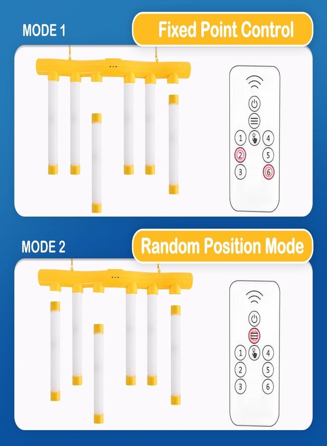 YZN لايف لعبة YZNlife Reflex Drop Sticks، لعبة تدريب سرعة رد الفعل باستخدام عصي مضيئة، لعبة عصي التقاط مطورة مع جهاز تحكم عن بعد بثلاث سرعات قابلة للتعديل - Image 4