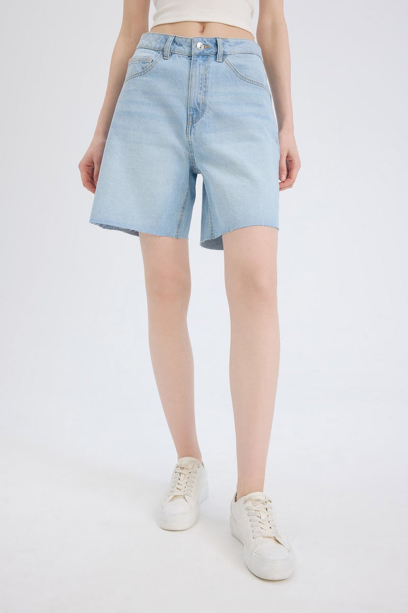 DeFacto Woman Jean High waist Bermuda  - Image 1