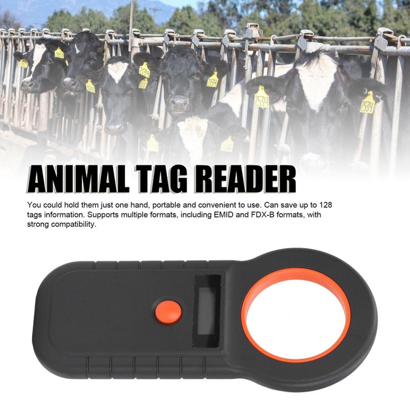 134 2 Khz 125 Khz Rechargeable Pet Microchip Scanner For Iso 11784 11785 Fdx B Rfid Emid Animal Tag Reader - Image 3
