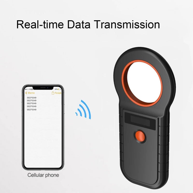 134 2 Khz 125 Khz Rechargeable Pet Microchip Scanner For Iso 11784 11785 Fdx B Rfid Emid Animal Tag Reader - Image 4