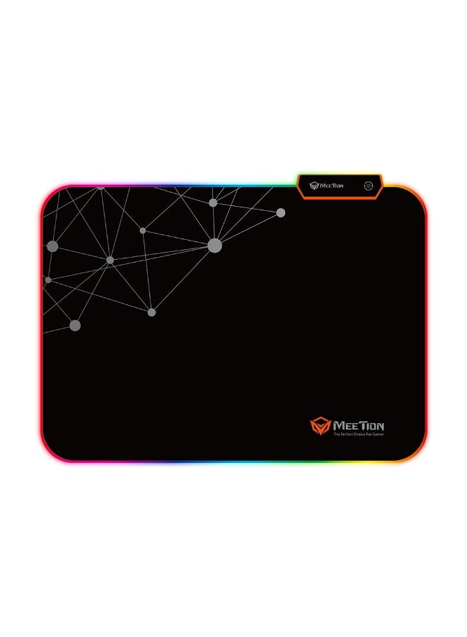 Meetion وسادة ماوس للألعاب LED RGB من ميتشن PD120 مع كابل USB قابل للتوصيل وقاعدة مطاطية غير قابلة للانزلاق - Image 1