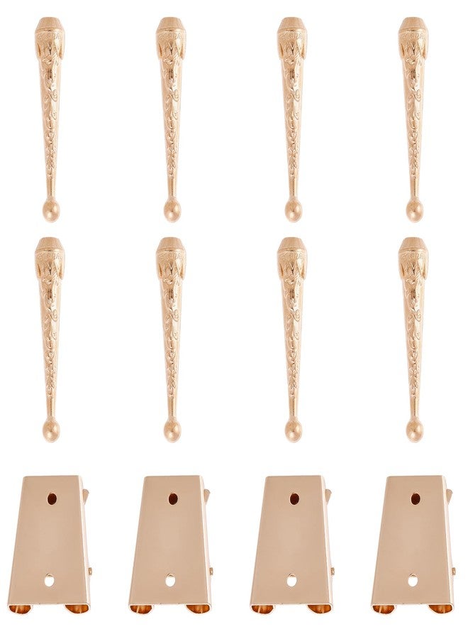 CHGCRAFT 12pcs Bolo Tie Making Accessories Kit with Light Gold Bolo Tie Slides, Sliders, End Caps & Clasps - Image 1