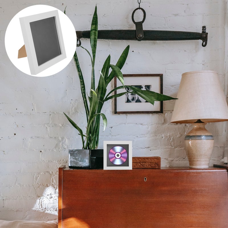 2pcs Household CD Display Frame Desktop Cd Frame Multi-functional Photo Frame Frame - Image 3
