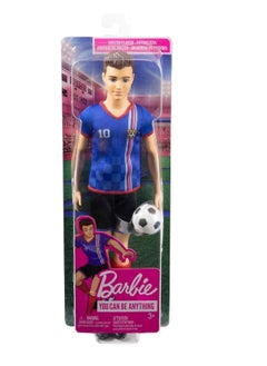 Barbie دمية كين لكرة القدم  - Image 4