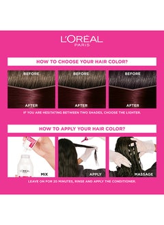 L'OREAL PARIS Casting Crème Gloss No Ammonia Hair Color For Shiny Hair 360 Dark Red  - Image 2