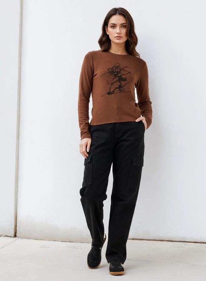 SP Characters Jerry Print T-shirt