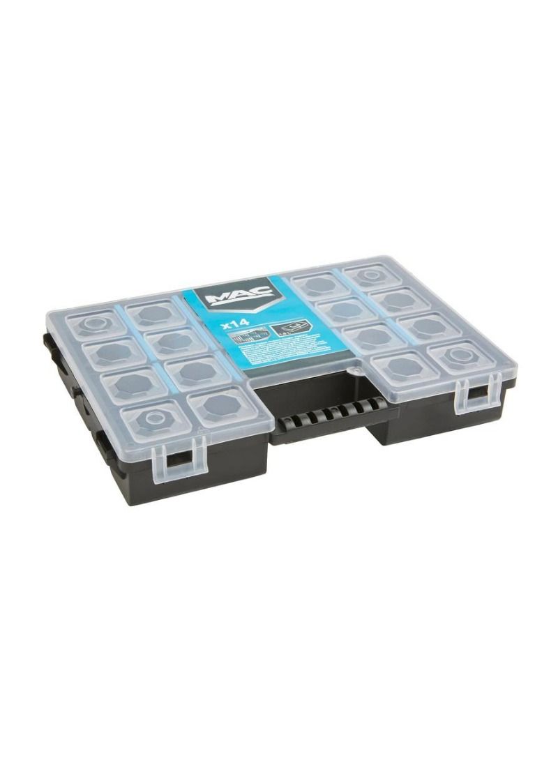 MAC منظم بولي بروبيلين ماك أليستر أبيض مع فواصل قابلة للإزالة