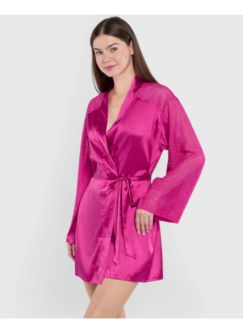 ايسلا اند ايفي Isla & Evie Sleep Unlined Short Robe