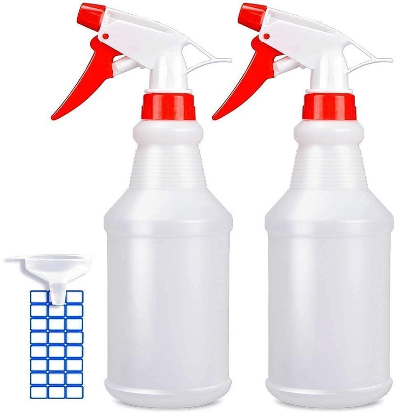 Anmol Empty Spray Bottles Adjustable Spray Bottles for Cleaning Solutions No Leak and Clog HDPE spray bottle For Plants Pet Vinegar BBQ and Cleaning 4 - Image 1