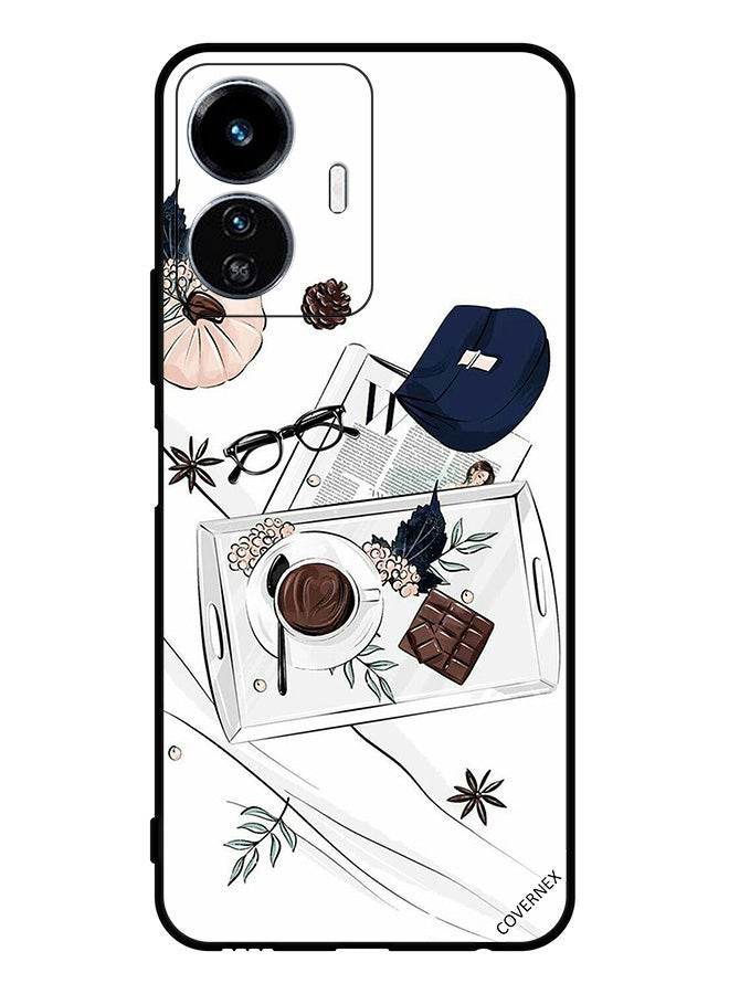 Covernex Protective Case Cover For vivo Y77 Coffee Chocolate Art - Image 1