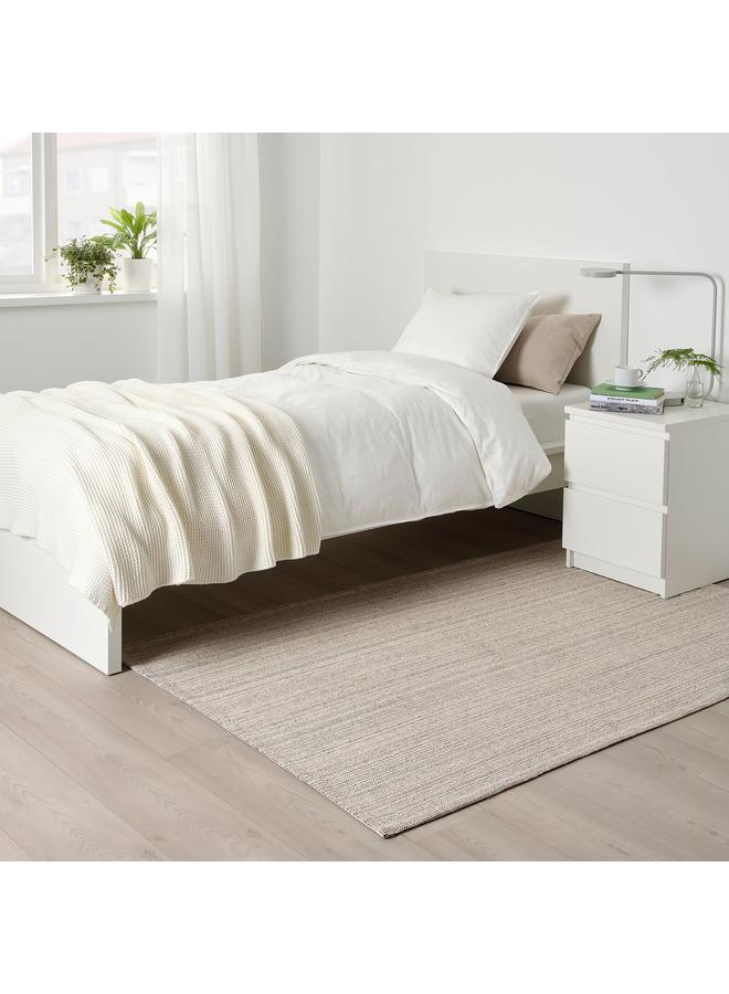 erorex Rug, flatwoven, natural/black, 120x180 cm - Image 3