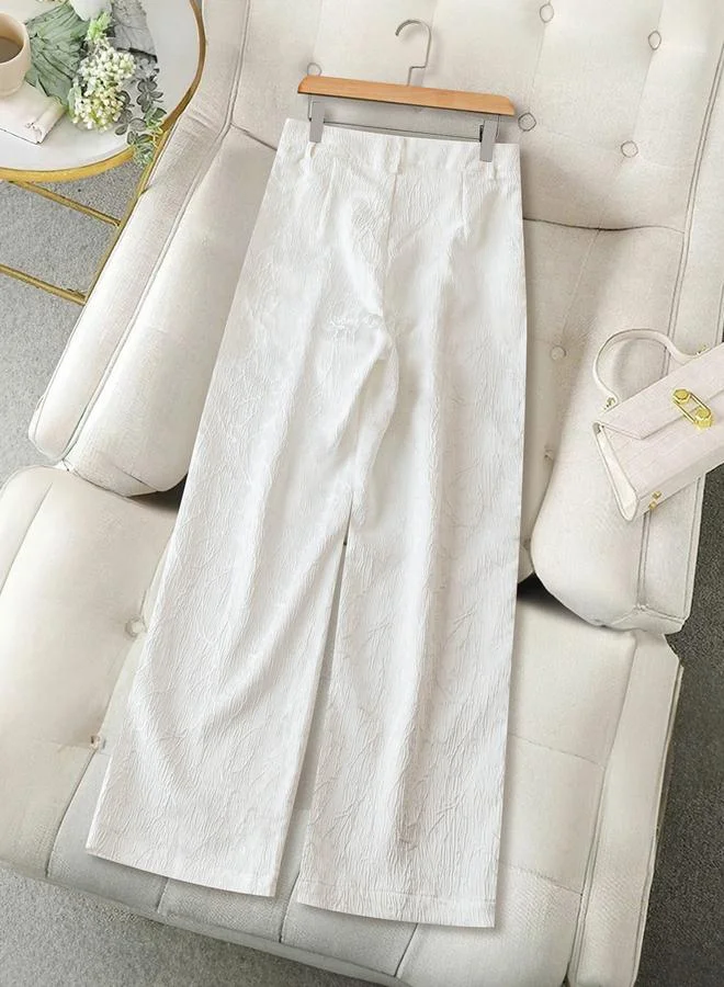 Take Two Take Two Women Textured Wide Leg Pants