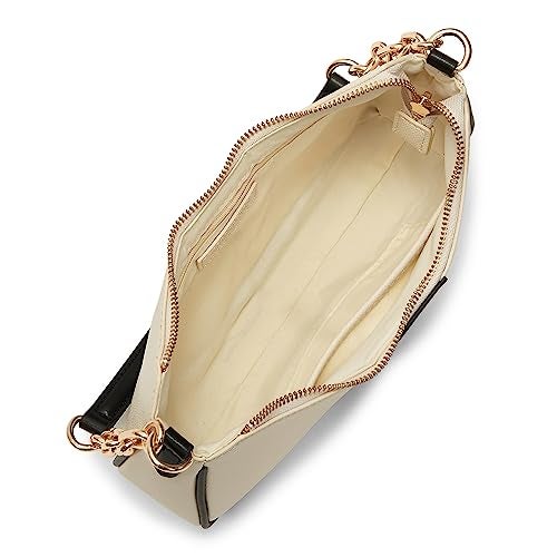 Miraggio Bella Colorblocked Shoulder Bag with Adjustable and Detachable Sling Strap for Women | Stylish Crossbody Bags For Women | Trendy Ladies Purse, Black - Image 4