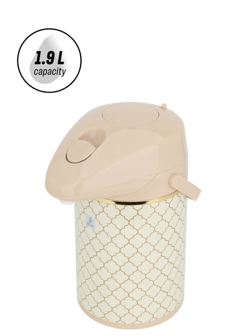 Jaguar Beige Gold Flask 1.9L Squeeze