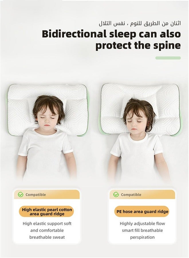 Ergonomic Toddler Pillow with Spine Protection Ultra Supportive Memory Foam for Toddlers Ideal for Children Aged 3+ Ensures Comfortable Sleep  - Image 2