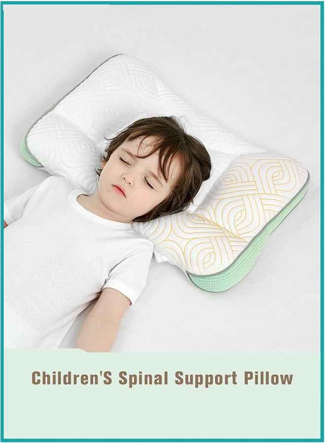 Ergonomic Toddler Pillow with Spine Protection Ultra Supportive Memory Foam for Toddlers Ideal for Children Aged 3+ Ensures Comfortable Sleep  - Image 5
