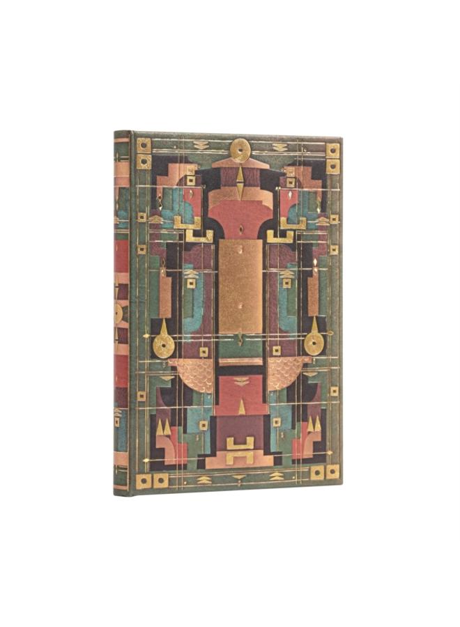 Lion???s Den (Sybil Pye Bindings) Midi Unlined Hardcover Journal