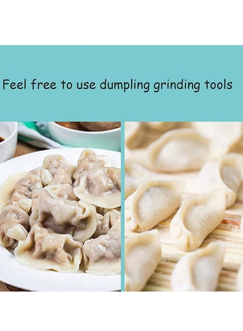 KASTWAVE Dumpling Maker Dough Press Triangle Dumpling Ravioli Maker Set Press Mold Essential Kitchen Tools for Pierogi, Pastelitos, Calzone, Raviolis, Gyozas, Patties, Pastries (6pcs) - Image 4